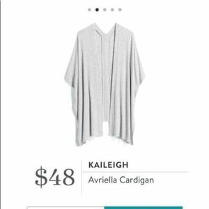 NWT Stitch Fix Kaileigh Grey Kimono Cardigan